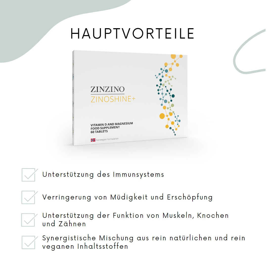 ZinoShine+ - 60 Tabletten